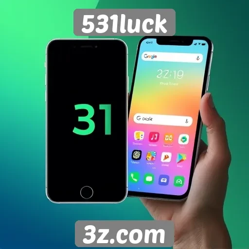 531luck: experiência do usuário em dispositivos móveis